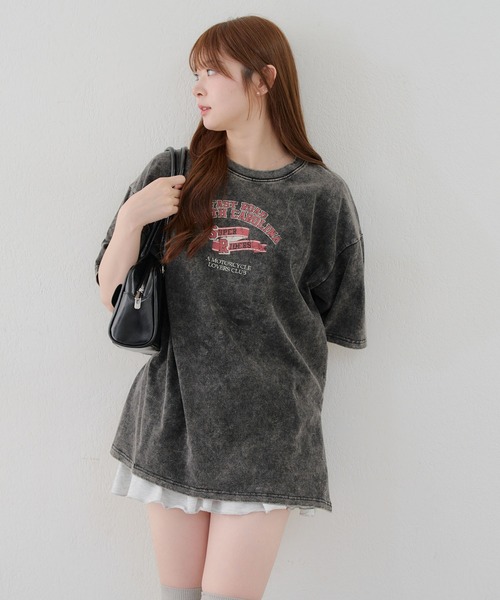 continuer de NICE CLAUP(コンティニューデナイスクラップ)の「硫化染ロゴアソートT(Tシャツ/カットソー・レディース・その他1/その他3/その他2・FREE)」の18枚目の写真