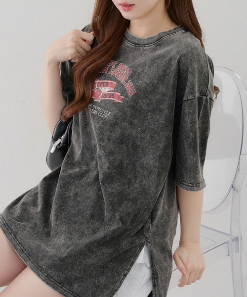 continuer de NICE CLAUP(コンティニューデナイスクラップ)の「硫化染ロゴアソートT(Tシャツ/カットソー・レディース・その他1/その他3/その他2・FREE)」の19枚目の写真