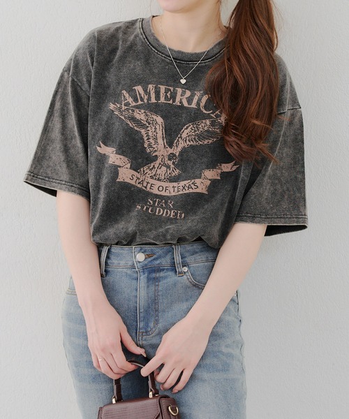 continuer de NICE CLAUP(コンティニューデナイスクラップ)の「硫化染ロゴアソートT(Tシャツ/カットソー・レディース・その他1/その他3/その他2・FREE)」の22枚目の写真