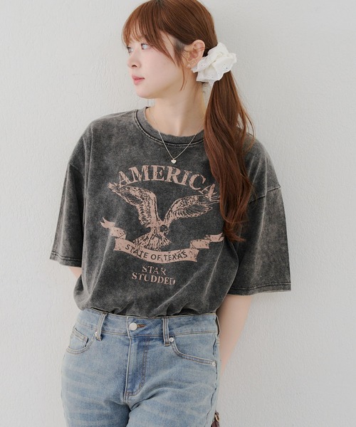 continuer de NICE CLAUP(コンティニューデナイスクラップ)の「硫化染ロゴアソートT(Tシャツ/カットソー・レディース・その他1/その他3/その他2・FREE)」の21枚目の写真