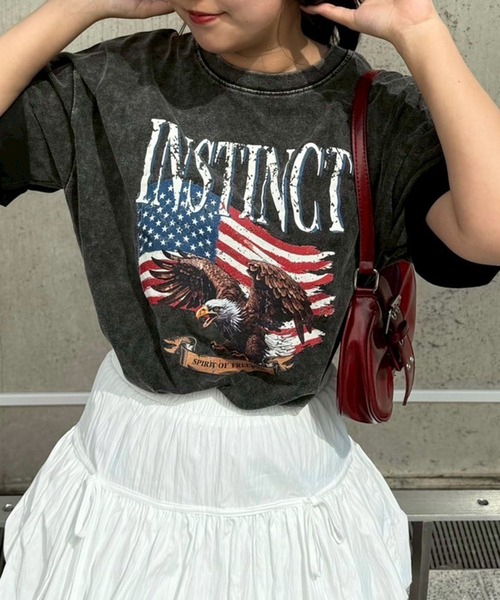 continuer de NICE CLAUP(コンティニューデナイスクラップ)の「硫化染ロゴアソートT(Tシャツ/カットソー・レディース・その他1/その他3/その他2・FREE)」の8枚目の写真