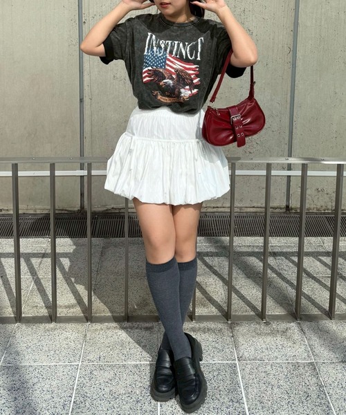 continuer de NICE CLAUP(コンティニューデナイスクラップ)の「硫化染ロゴアソートT(Tシャツ/カットソー・レディース・その他1/その他3/その他2・FREE)」の6枚目の写真