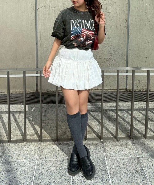 continuer de NICE CLAUP(コンティニューデナイスクラップ)の「硫化染ロゴアソートT(Tシャツ/カットソー・レディース・その他1/その他3/その他2・FREE)」の7枚目の写真