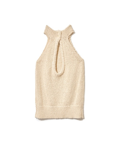 トップス NOTREemor summer knit halter neck top NOTRE emor ニット セーター summer knit halter neck top