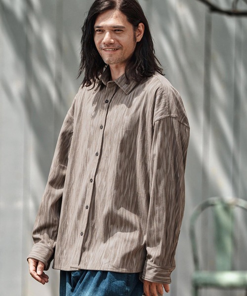 ms6154- Spotted Print Corduroy Shirts コーデュロイシャツ