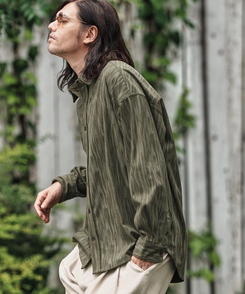 ms6154- Spotted Print Corduroy Shirts コーデュロイシャツ（シャツ
