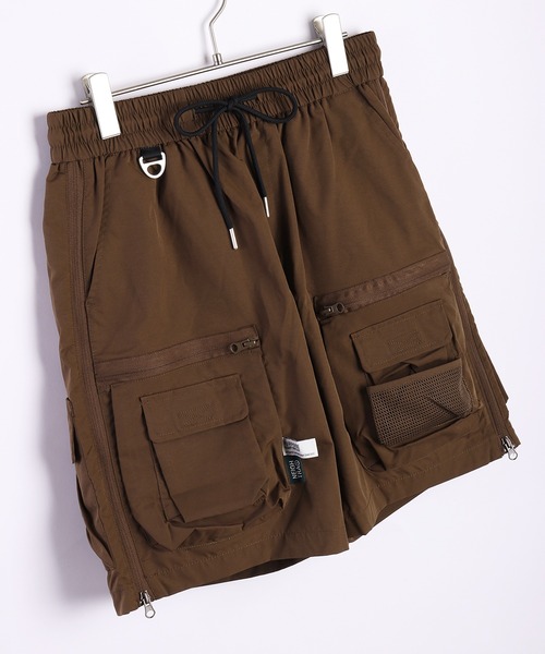 WESTSEA（ウエストシー）の「テクノ カーゴハーフパンツ（カーゴパンツ・メンズ・ブラウン/カーキ/ブラック・M/L/XL）」の7枚目の写真