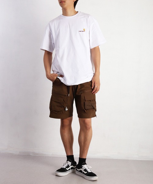 WESTSEA（ウエストシー）の「テクノ カーゴハーフパンツ（カーゴパンツ・メンズ・ブラウン/カーキ/ブラック・M/L/XL）」の6枚目の写真