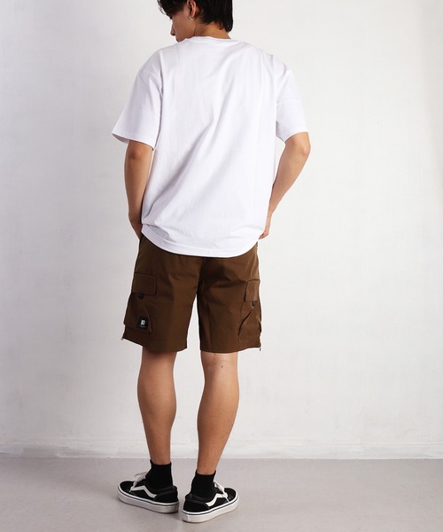 WESTSEA（ウエストシー）の「テクノ カーゴハーフパンツ（カーゴパンツ・メンズ・ブラウン/カーキ/ブラック・M/L/XL）」の4枚目の写真