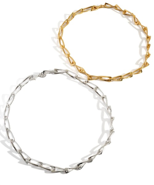 Ops.（オプス）の「ネックレス チョーカー レディース チェーン シルバー925 金属アレルギー　【eive-nk エイブ】（ネックレス・レディース・シルバー/イエローゴールド・ONE SIZE）」の18枚目の写真