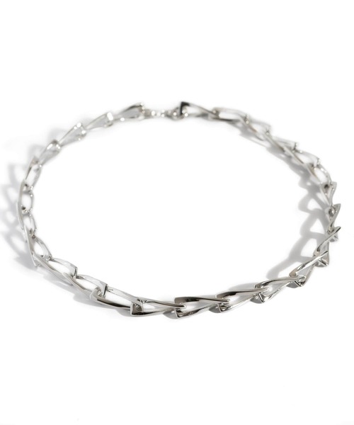 Ops.（オプス）の「ネックレス チョーカー レディース チェーン シルバー925 金属アレルギー　【eive-nk エイブ】（ネックレス・レディース・シルバー/イエローゴールド・ONE SIZE）」の7枚目の写真