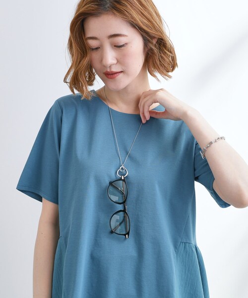 grove（グローブ）の「【ネックホルダー】ダブルリングチェーンネックレス（ネックレス・レディース・ゴールド/シルバー・00）」の8枚目の写真