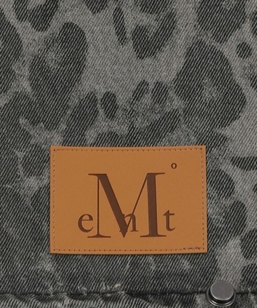 セール】【UNISEX】MUCENT／レオパードワイドパンツ（デニム
