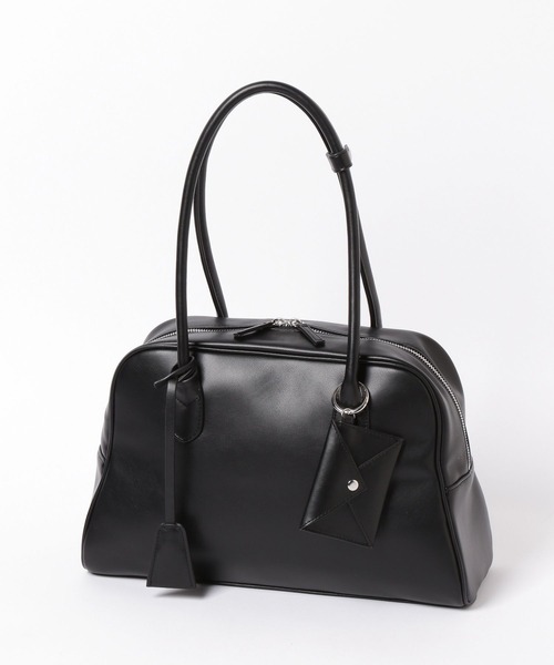 LOWRYS FARM（ローリーズファーム）の「チャームツキＢＩＧボストン　 572251（ボストンバッグ・レディース・ブラック/ブラウン・FREE）」の11枚目の写真