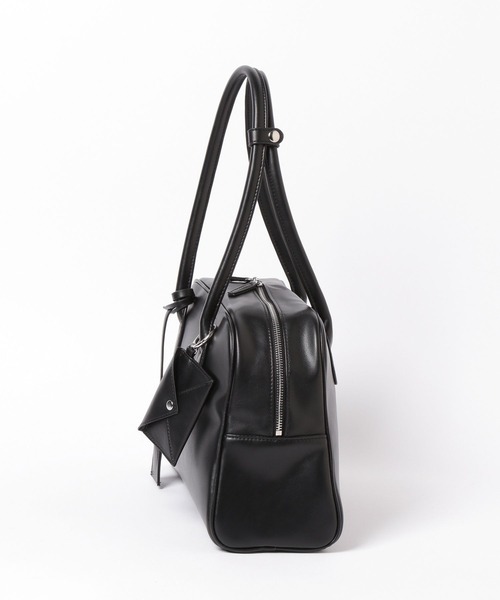 LOWRYS FARM（ローリーズファーム）の「チャームツキＢＩＧボストン　 572251（ボストンバッグ・レディース・ブラック/ブラウン・FREE）」の13枚目の写真