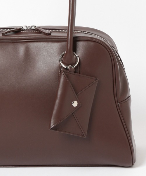 LOWRYS FARM（ローリーズファーム）の「チャームツキＢＩＧボストン　 572251（ボストンバッグ・レディース・ブラック/ブラウン・FREE）」の16枚目の写真