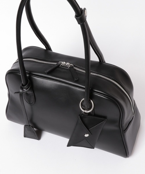 LOWRYS FARM（ローリーズファーム）の「チャームツキＢＩＧボストン　 572251（ボストンバッグ・レディース・ブラック/ブラウン・FREE）」の19枚目の写真