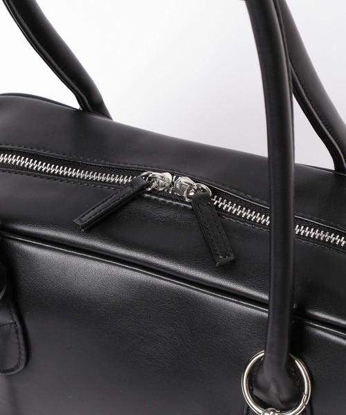 LOWRYS FARM（ローリーズファーム）の「チャームツキＢＩＧボストン　 572251（ボストンバッグ・レディース・ブラック/ブラウン・FREE）」の20枚目の写真