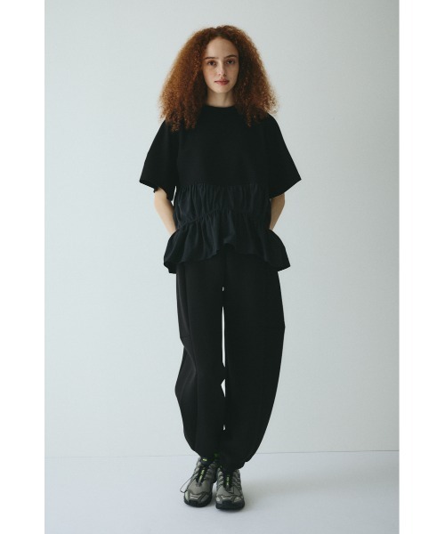 Frill A-line cut tops フリルAラインカットトップス（Tシャツ