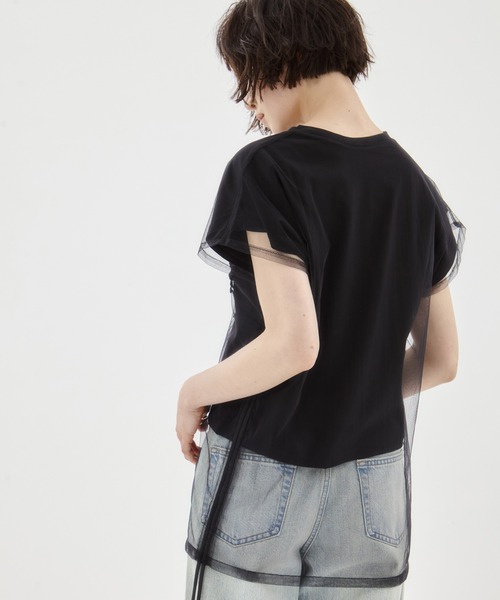 MURRALミューラルsheer layered top シアーレイヤードトップ MURRALミューラルsheer layered top シアーレイヤードトップ