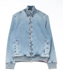 DIESEL ディーゼル デニムスエット トラックジャケット M DIESEL（ディーゼル）の「メンズ ジップアップスウェット トラック