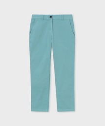 RRL オフィサーズ チノ ブルー デニム地 30/30 ダブルアールエル コットン オフィサーズ チノ(チノパンツ)|RRL(ダブル アール