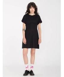 VOLCOM | 【VOLCOM/ボルコム】Womens Surfpunk Dress/コンシールファスナーミニワンピース(ワンピース)