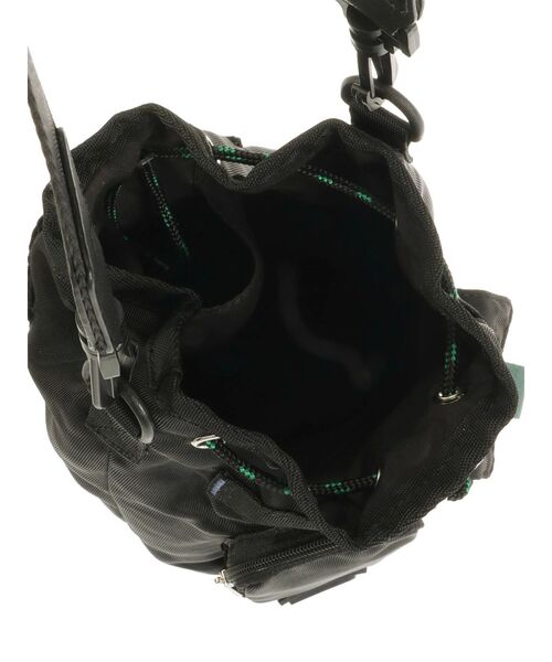 UN3D.(アンスリード)の「MILITARY MINI BAG / ミリタリーミニバッグ(ショルダーバッグ・レディース・ブラック/カーキ・FREE)」の7枚目の写真