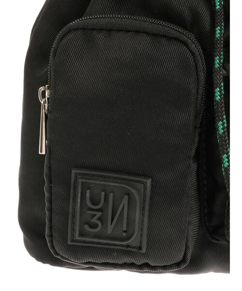 UN3D.(アンスリード)の「MILITARY MINI BAG / ミリタリーミニバッグ(ショルダーバッグ・レディース・ブラック/カーキ・FREE)」の9枚目の写真