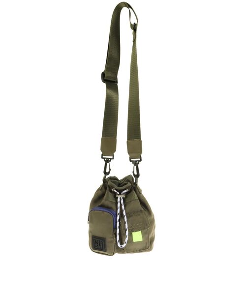 UN3D.(アンスリード)の「MILITARY MINI BAG / ミリタリーミニバッグ(ショルダーバッグ・レディース・ブラック/カーキ・FREE)」の12枚目の写真