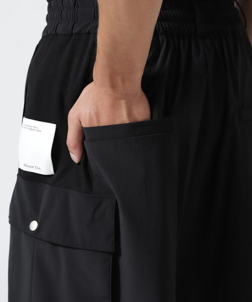 ROYAL FLASH(ロイヤルフラッシュ)の「Maison ULA/メゾン ウラ/切り替えショートパンツ(その他パンツ・メンズ・ブラック・1/2)」の11枚目の写真