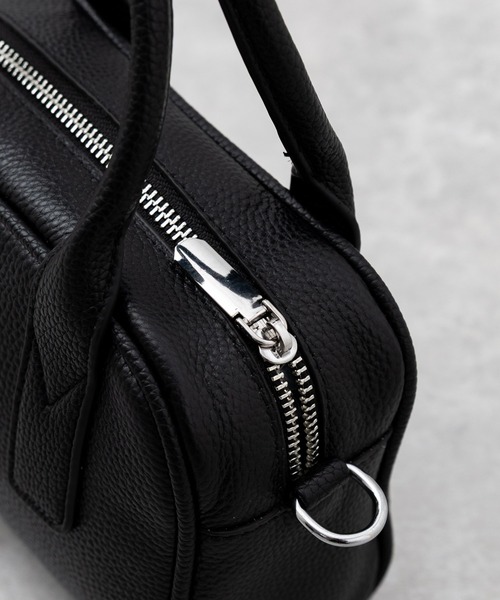 セール】2WAY PUレザーミニボストンバッグ ハンドバッグ ショルダー