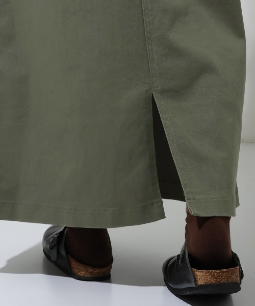 KRIFF MAYER Lady's Collection（クリフメイヤーレディースコレクション）の「【ウエスト調節･フレア】クライミングブッシュスカート（スカート・レディース・ブラック/カーキ/オフホワイト/キャメル/タン/ネイビー・MEDIUM/LARGE）」の18枚目の写真