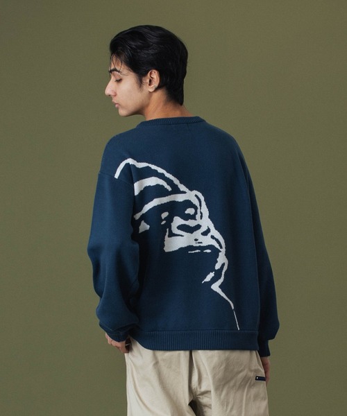 XLARGE（エクストララージ）の「OG CREWNECK KNIT（ニット/セーター・メンズ・ブラック/ネイビー・S/M/L/XL）」の10枚目の写真