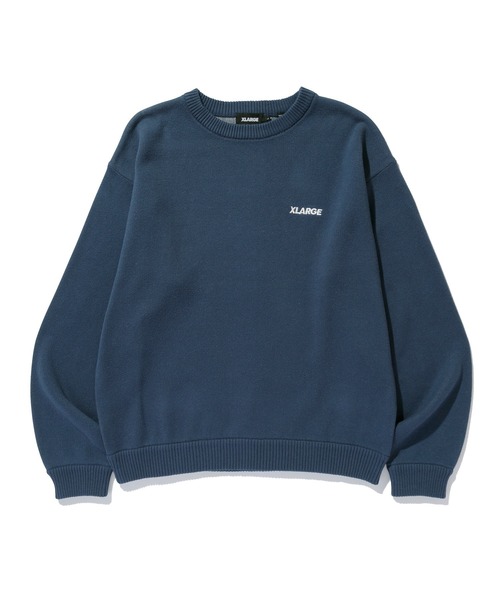 XLARGE（エクストララージ）の「OG CREWNECK KNIT（ニット/セーター・メンズ・ブラック/ネイビー・S/M/L/XL）」の13枚目の写真