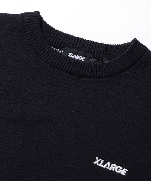 XLARGE（エクストララージ）の「OG CREWNECK KNIT（ニット/セーター・メンズ・ブラック/ネイビー・S/M/L/XL）」の21枚目の写真