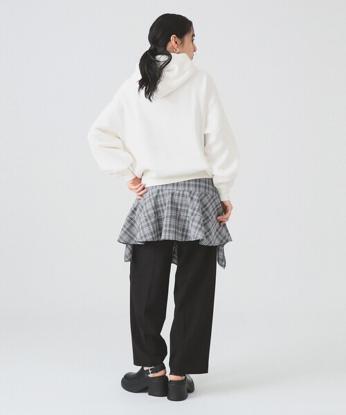 UGG（アグ）の「UGG(R) for Ray BEAMS / LOGO HOODIE（パーカー・レディース・ブラック/ホワイト・SMALL）」の5枚目の写真
