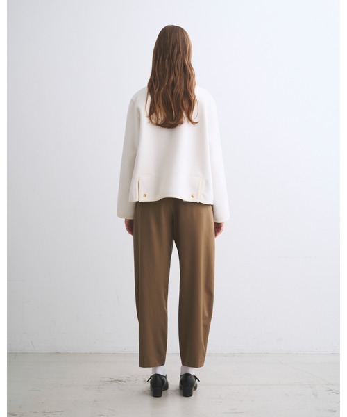 Traditional Weatherwear（トラディショナルウェザーウェア）の「ARKLEY A-LINE WJ（ブルゾン・レディース・ライトベージュ/ブラック・34）」の5枚目の写真