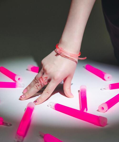 CONVERSE TOKYO(コンバーストウキョウ)の「アニメ【ぼっち・ざ・ろっく!】【JISS】「結束バンド」STAR★ RING(2サイズ展開)(リング・レディース・ピンク/レッド/ブルー/イエロー・SMALL/MEDIUM)」の6枚目の写真