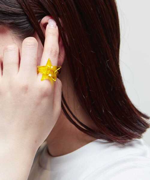 CONVERSE TOKYO(コンバーストウキョウ)の「アニメ【ぼっち・ざ・ろっく!】【JISS】「結束バンド」STAR★ RING(2サイズ展開)(リング・レディース・ピンク/レッド/ブルー/イエロー・SMALL/MEDIUM)」の8枚目の写真