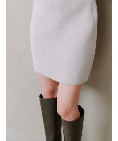 SNIDEL（スナイデル）の「フォックスニットスカート（スカート・レディース・イエロー/ライトグレー/ブラウン/ライトブルー・F）」の15枚目の写真