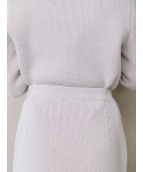 SNIDEL（スナイデル）の「フォックスニットスカート（スカート・レディース・イエロー/ライトグレー/ブラウン/ライトブルー・F）」の16枚目の写真