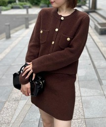 SNIDEL | フォックスニットスカート(スカート)