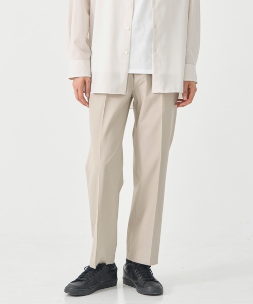 MARKAWARE/マーカウェア】FLAT TAPERED EASY TROUSERS