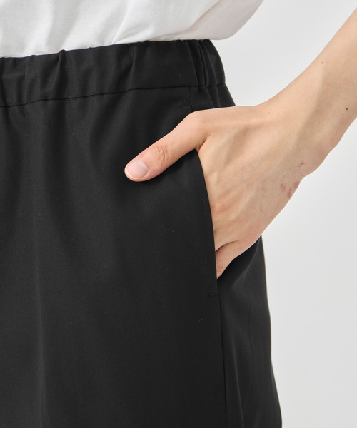 markaware（マーカウェア）の「【MARKAWARE/マーカウェア】FLAT TAPERED EASY TROUSERS（スラックス・メンズ・ブラック/ダークグリーン/ライトグレー・1/2/3）」の10枚目の写真