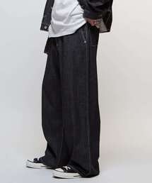 【限定展開】LIGHT DENIM WIDE PANTS(SET UP)
