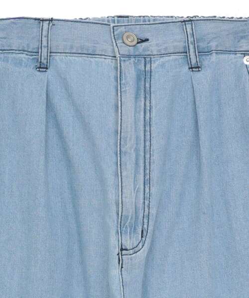 CONVERSE TOKYO（コンバーストウキョウ）の「【限定展開】LIGHT DENIM WIDE PANTS(SET UP)（デニムパンツ・レディース・ブラック/サックスブルー/ブルー・SMALL/MEDIUM）」の19枚目の写真