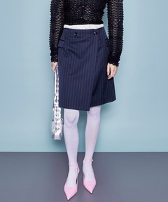 MAISON SPECIAL プリーツ ラップ ミニスカート MAISON SPECIAL(メゾンスペシャル)｜Pleats Wrap Mini Skirt