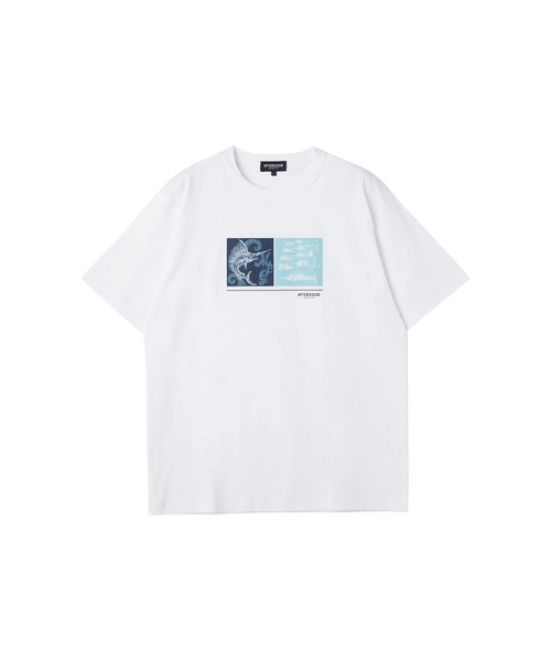 McGREGOR（マックレガー）の「リゾートTシャツ（カジキプリント）（Tシャツ/カットソー・メンズ・ネイビー/グレー/アイボリー・M/L）」の10枚目の写真