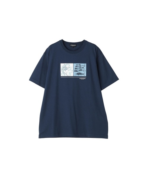 McGREGOR（マックレガー）の「リゾートTシャツ（カジキプリント）（Tシャツ/カットソー・メンズ・ネイビー/グレー/アイボリー・M/L）」の14枚目の写真